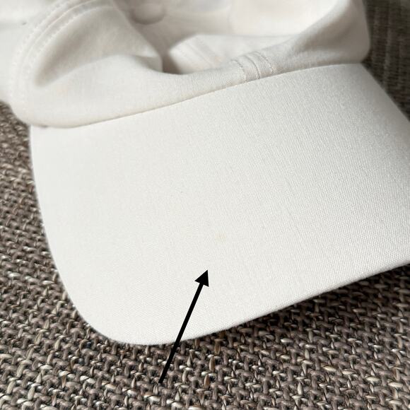 Lululemon Womens Baller‎ Hat Soft Embroidered Off White Color - Picture 11 of 11